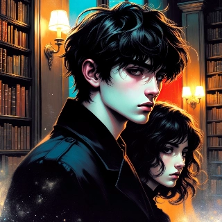 ภาพเหมือนคู่รักอนิเมะลึกลับจาก Dark Academia