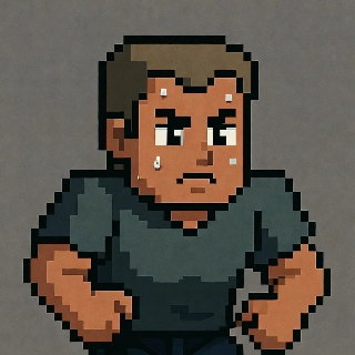 ภาพพิกเซลอาร์ต Minecraft ของนักกีฬาเหงื่อท่วมผู้มุ่งมั่น