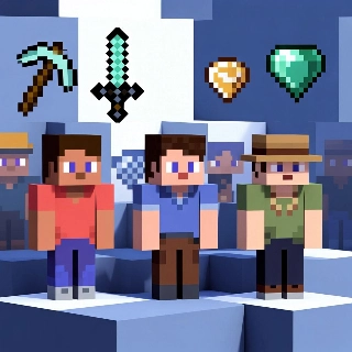 กลุ่มสกิน Minecraft ในโลกเสมือนจริง