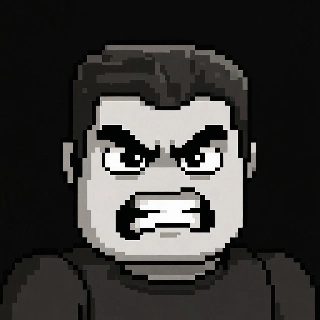 Angry Fierce Pixel Art Roblox Avatar