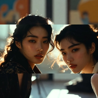 Indie Kid Korean Girls High Saturation Playful PFP