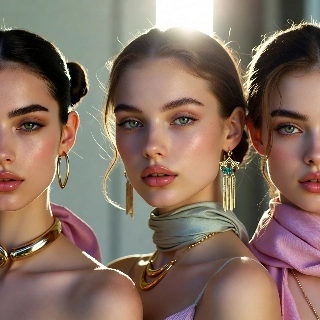 Korean Clean Girl Aesthetic Trio Minimal Makeup