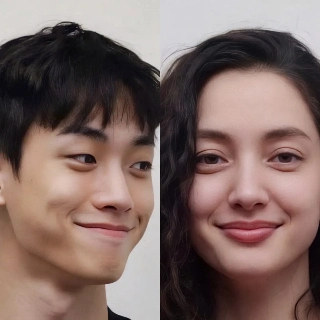 Awkward Smile Relatable Meme Trio Matching PFPs Realistic Style