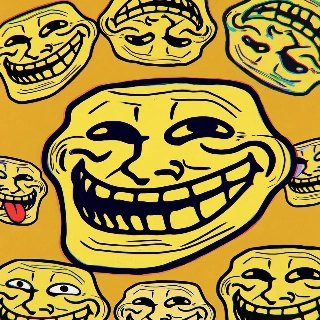 Funny Cat Confused Troll Face Meme Collage