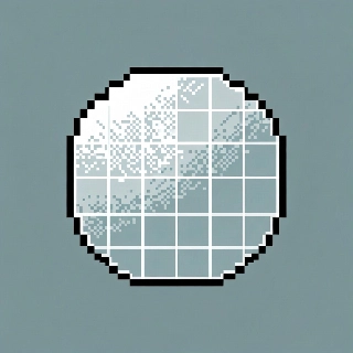 Frosted Glass Line Art Minimalist Profile Picture