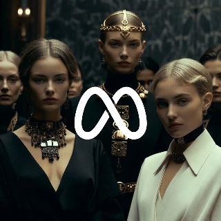Elegant Fashion Icons in Vogue Cover Style