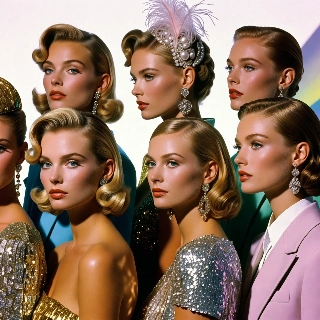 Pop Art Glamorous Blondes Andy Warhol Vibe
