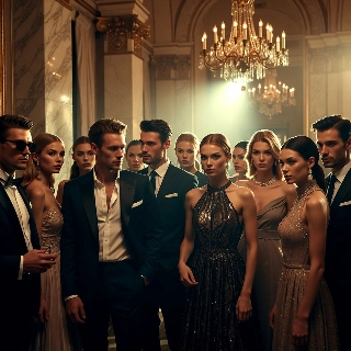 Tech Billionaire Casual Elite Gala Portrait