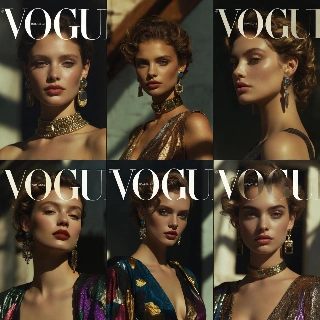 Vogue Cover Fashion Icon Profile Picture